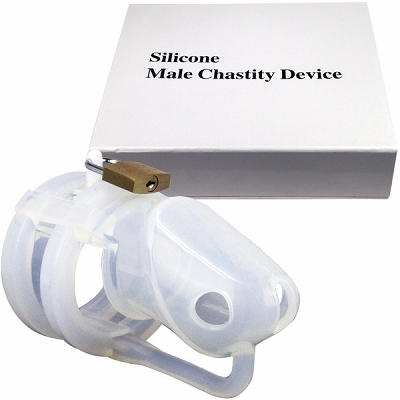 メイル・チェステティ・デバイス (クリア)(SMグッズ・拘束具)