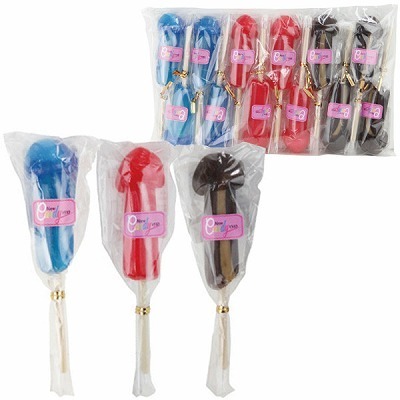 マラカラフルキャンディ (12本セット)(ジョークグッズ)