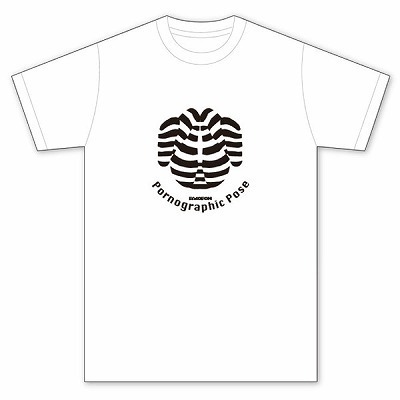 エロとおしゃれの融合Tシャツ (太もも足裏 M)(ジョークグッズ)