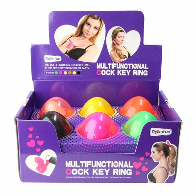 セクシーコックヘアバンド (6色ボックス)(ジョークグッズ)