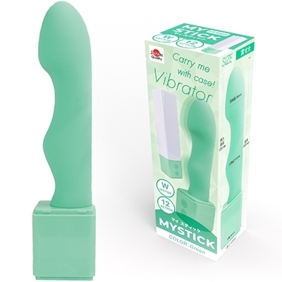 MYSTICK (グリーン)(バイブ(電動こけし))