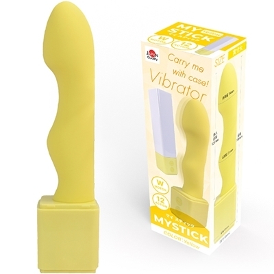 MYSTICK (イエロー)(バイブ(電動こけし))