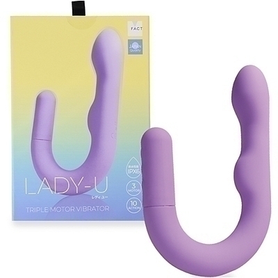 Lady U (パープル)(バイブ(電動こけし))