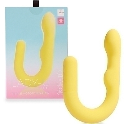 Lady U (イエロー)(バイブ(電動こけし))