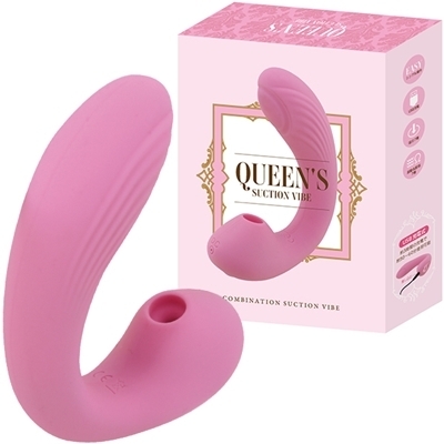 <吸うやつ>Queen’s サクションバイブ(ローター)