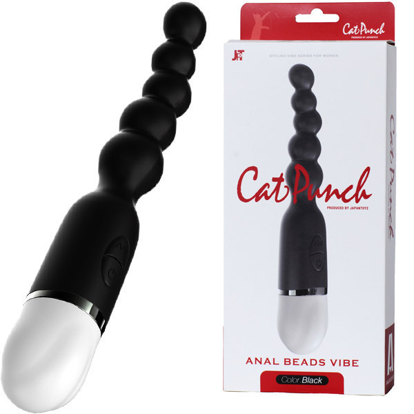 Cat Punch (A ANAL BEADS VIBE) ブラック