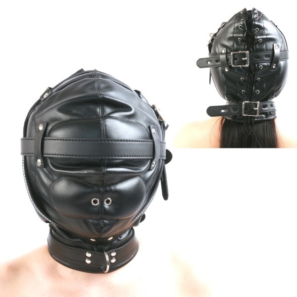 <SM VIP>絶対服従 完全閉塞全頭拘束マスク