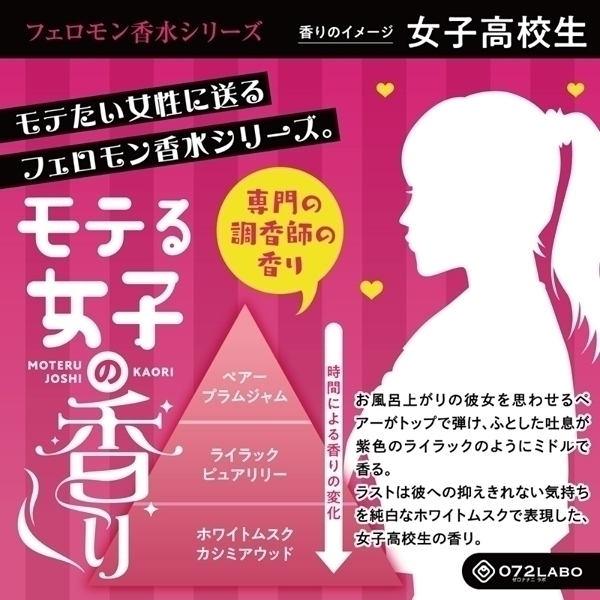 072Fragrance フェロモン香水 8ml (モテる女子の香り)