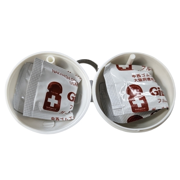 サッカーボール コンドーム (2個入り)