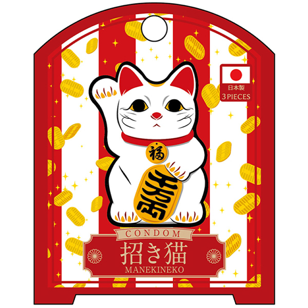 NipponのCONDOM (招き猫 3個入×6個セット)