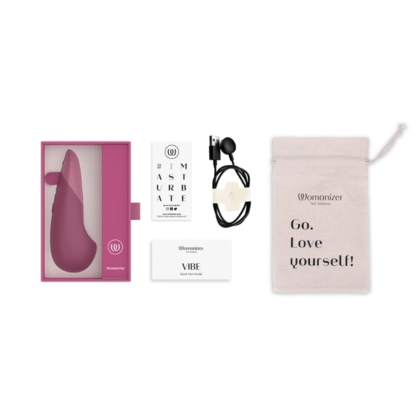 ウーマナイザーバイブ 電動マッサージャー (ダスキーピンク)