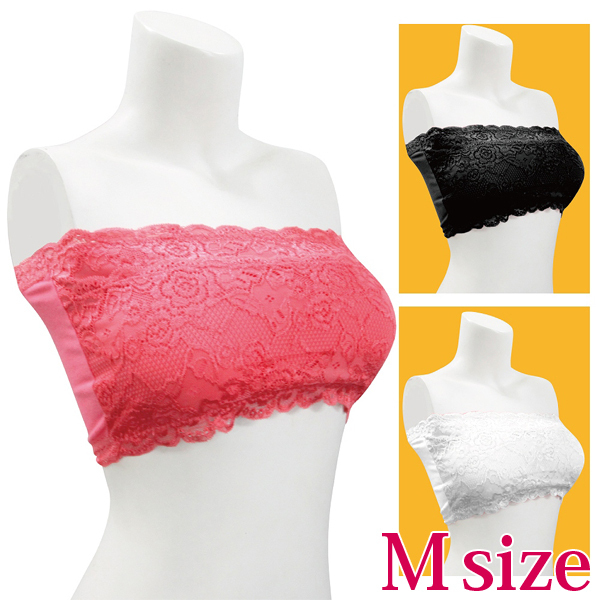 チューブトップブラ 1枚入り 色アソート (Mサイズ)