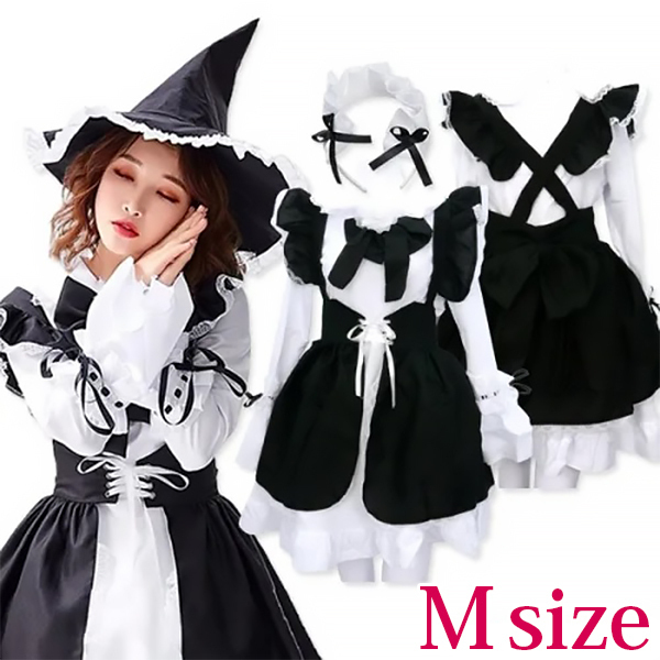 【1440円★数量限定】魔女メイド (Mサイズ)<お一人様1点限り>