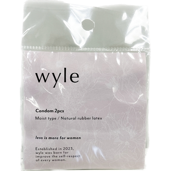 wyle(ワイル)コンドーム (モイストタイプ 2個入り)