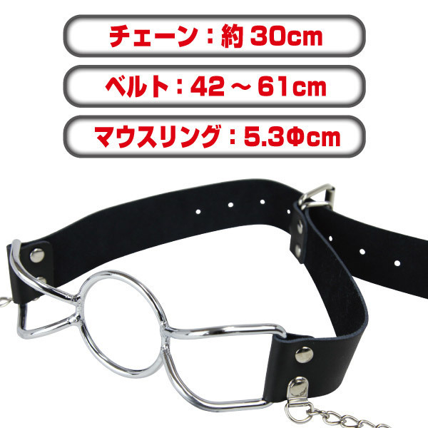 Alternative view of 鉄輪口枷＋乳首クランプス