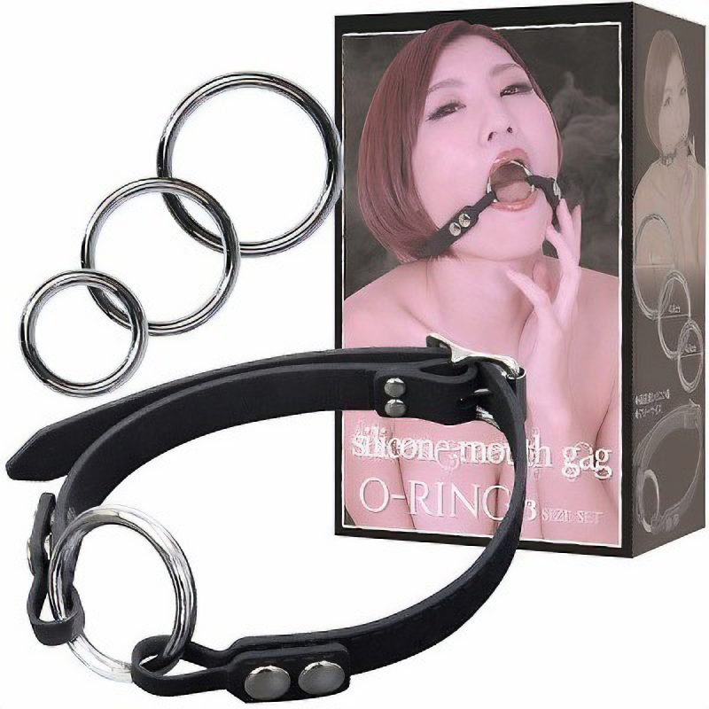 シリコンマウスギャグ　（Ｏリング３サイズセット）