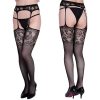 ゴシックエレガンス柄ガーターストッキング