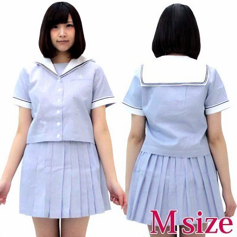 山陽の女子高校セーラー服（旧夏制服）　Ｍ