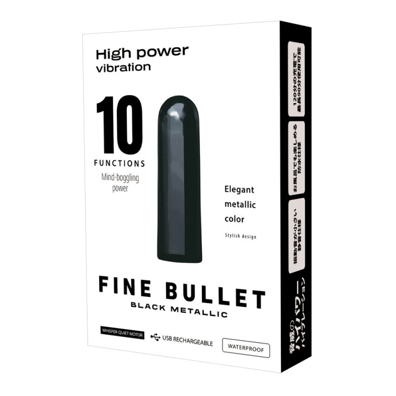 ＦＩＮＥ　ＢＵＬＬＥＴ　（ＢＬＡＣＫ　ＭＥＴＡＬＬＩＣ）