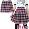 チェック柄プリーツスカート　Ｍ
