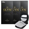ＳＫＹＮ（スキン）　１０個入×３箱　＋　コンドームケースセット
