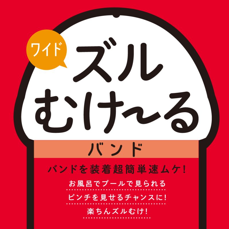 Alternative view of ズルむけーる　バンド　（ワイド）